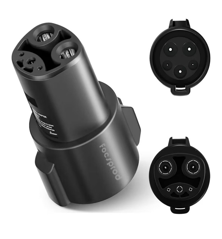 FOCSPROD J1772 to Tesla Charger Adapter, Max 80A 250V Fast Charging J1772 to ... gallery
