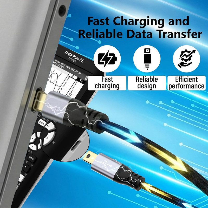 USB C to Mini USB Cable 6FT, Type C to Mini B Fast Charging Cord Compatible gallery