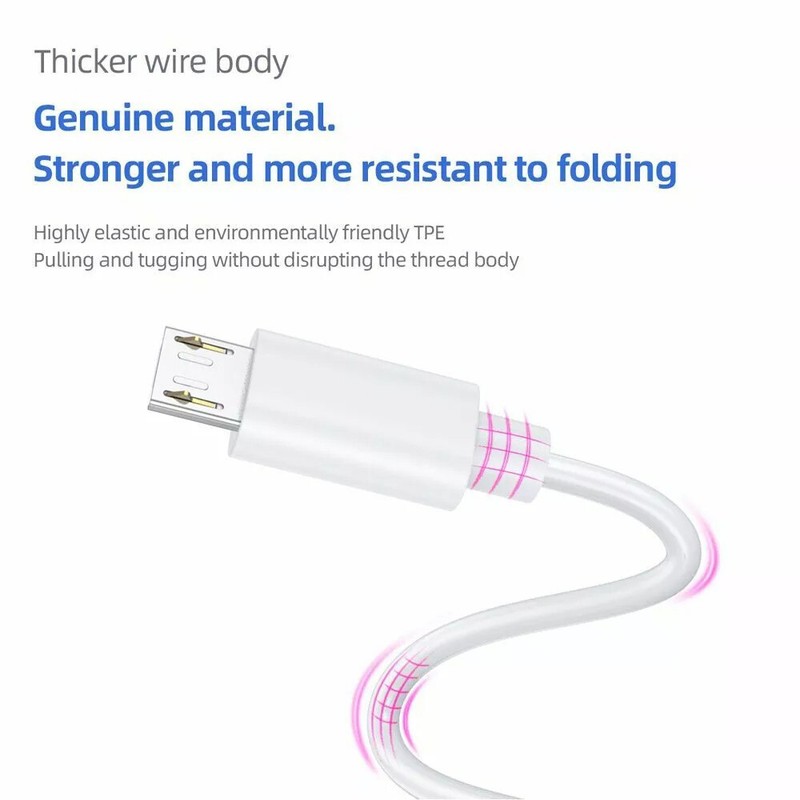 Micro USB Charging Cable For Android Smart Phone Charger 1/2/3/5/6/7/8/10/12/14M gallery
