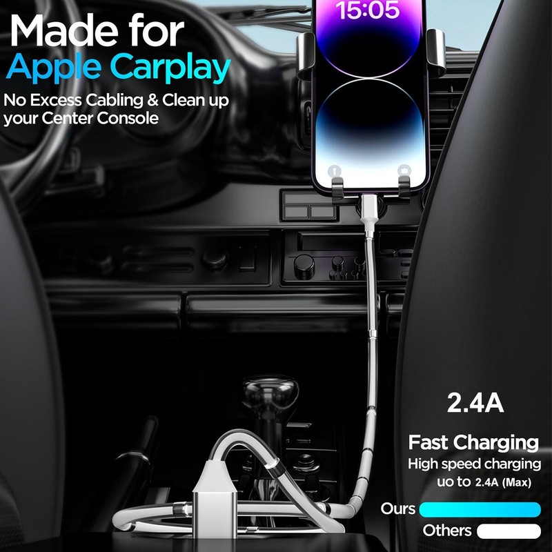 Magnetic USB Charging Cable Cord For iPhone 14 13 12 11 XS Pro Max 8 7 6 SE iPad gallery