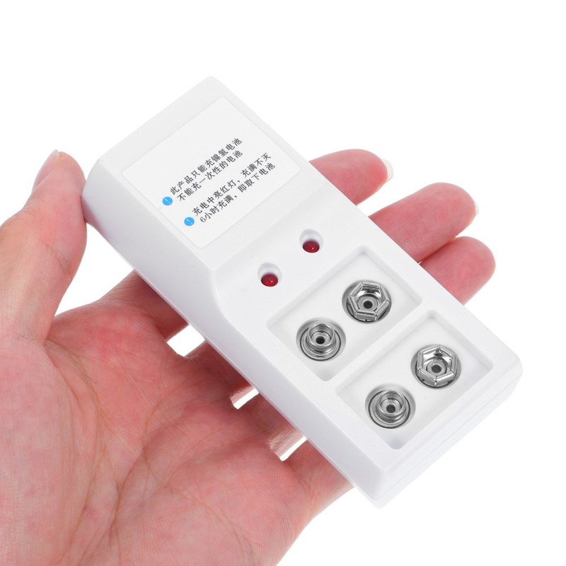 Durable 9V Li-ion - Battery Charger for Rechargeable 9 Volt Batteries gallery