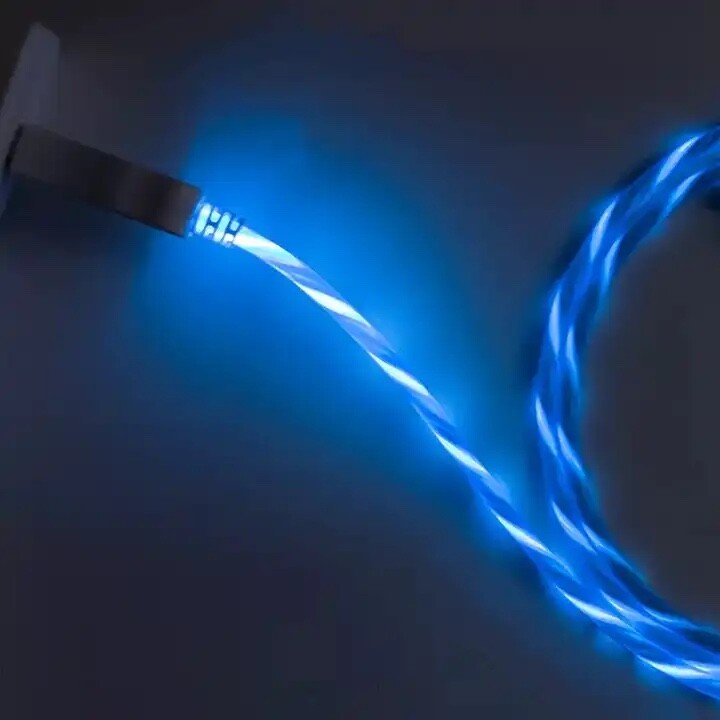 USB C to A Light Up Charger Cable Data (works on iPhone 15 and many more devices gallery