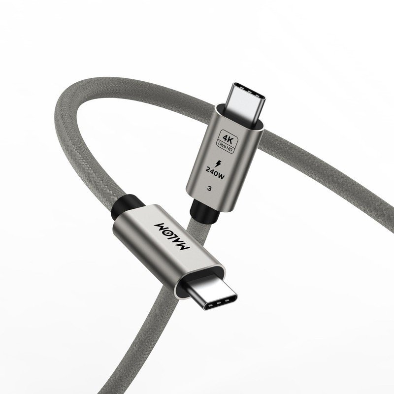 USB 3.2 Gen 2, 240W, USB C to USB C Cable,Fast Charging for MacBook /Air,iPad…
