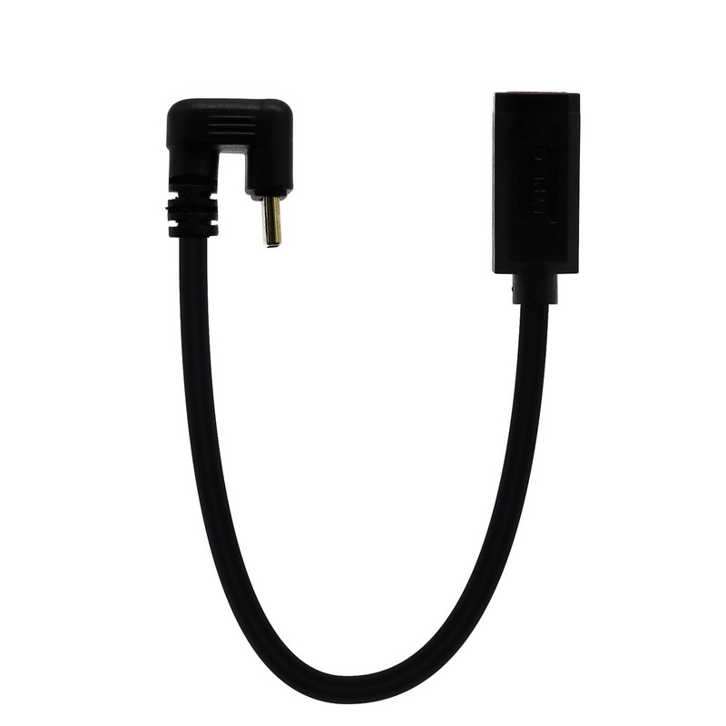 U-Shaped USB C to USB C Cable, 10Gbps Gold Plated Type C Female to Type C 3.1…