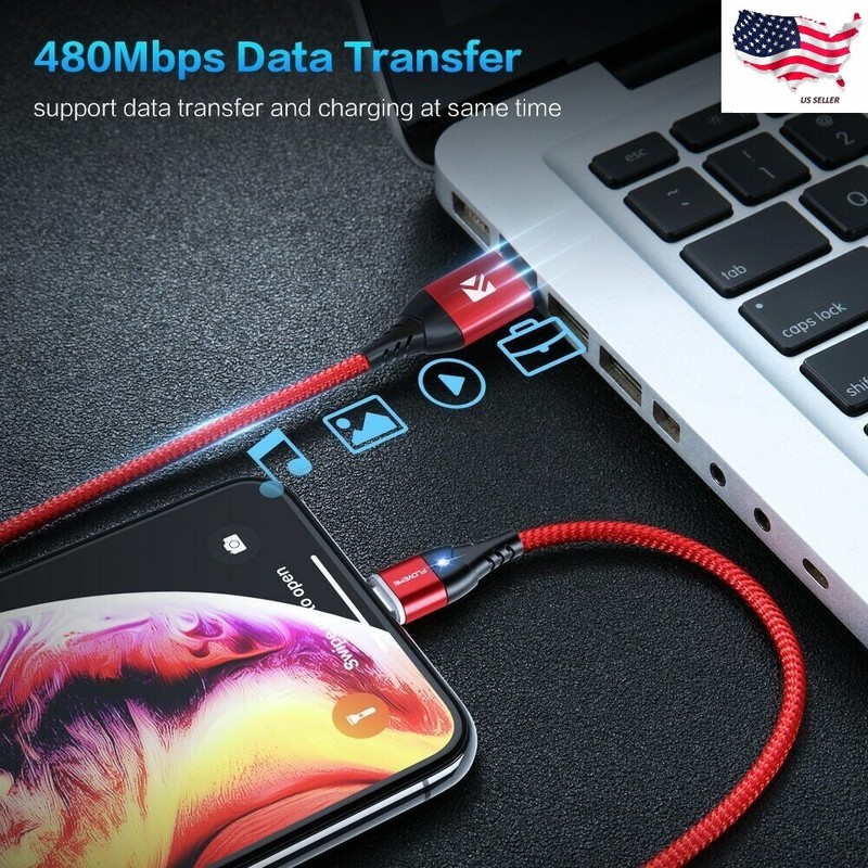 FLOVEME Magnetic Charger Micro USB Cable For Type C Fast Charging Adapter