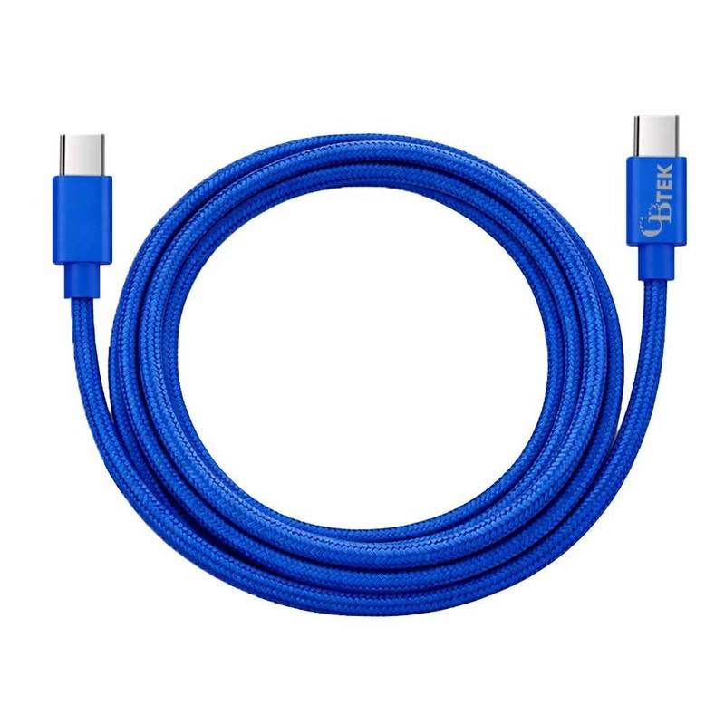 CBTEK 6ft Type C to Type C Charging Cables gallery