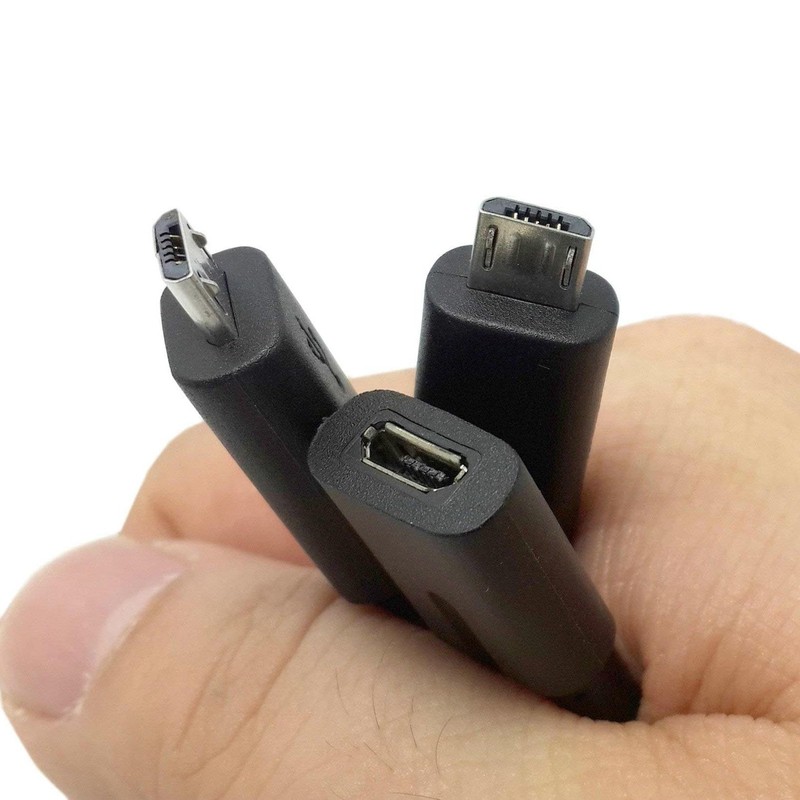 FASTELECTRIC Micro USB Female 1 to 2 Y Splitter Cable,Micro USB 1 to 2 Chargi... gallery