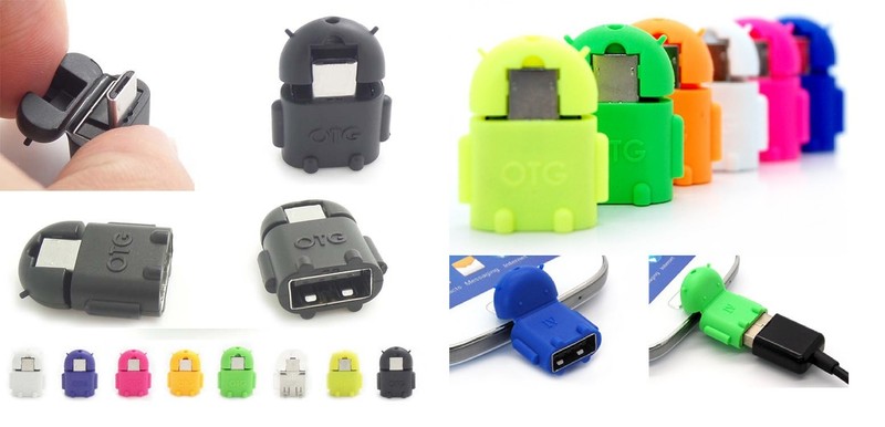 MICRO USB M to OTG F ADAPTER for Samsung Galaxy Android s2 s3 s4 Tablet Robot