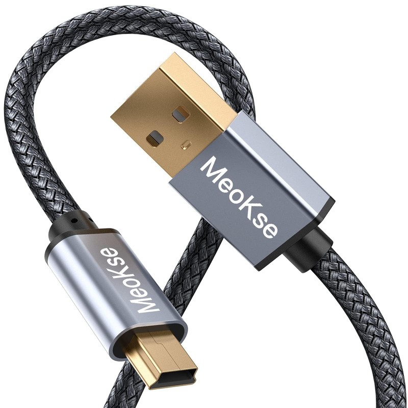 Mini USB Cable 25FT/8M Portable USB 2.0 A to Mini B High Speed Data Charging ... gallery