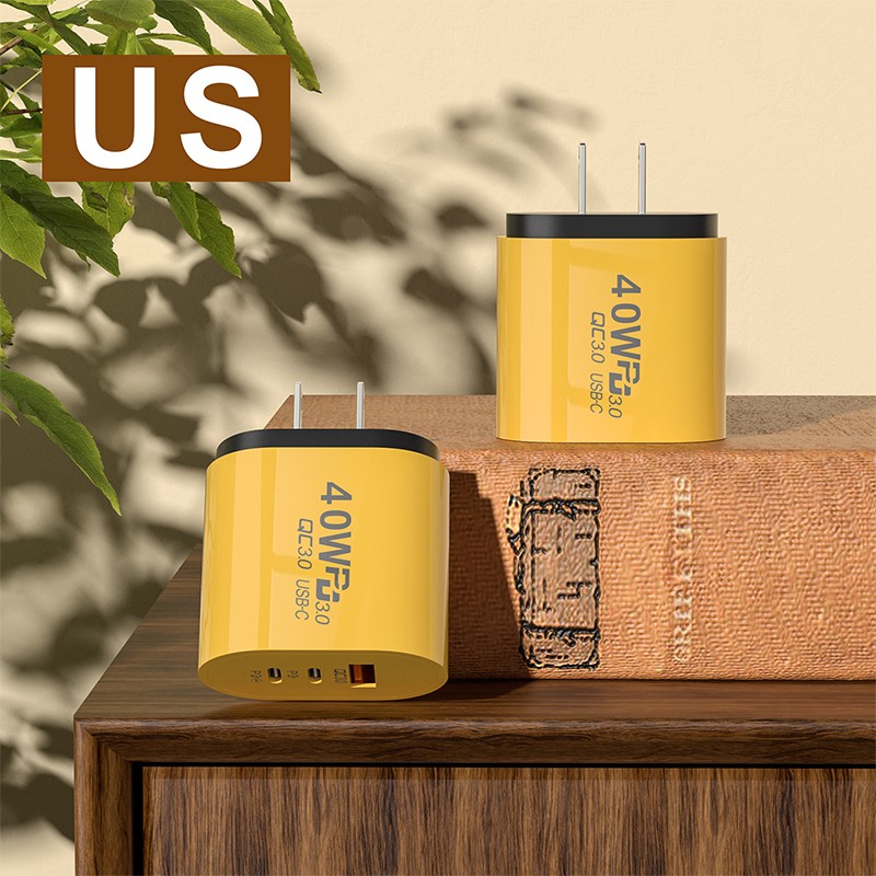 40W USB C Charger Quick Charge 3.0 USB Wall Charger PD Type C Phone Charger gallery