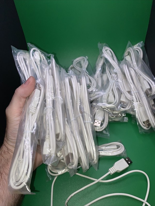 Charging Cord Lot set of 100 charging cords USB to mini B connection cables gallery
