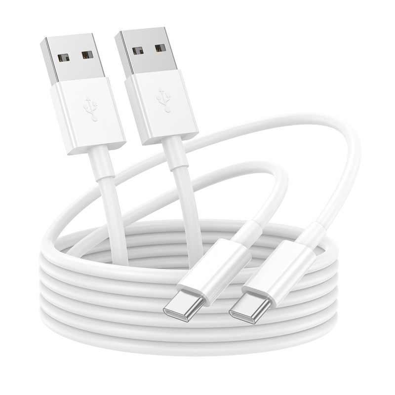 Car Carplay Cable For iPhone 15 16 17 Charger Cord USB A to USB C 3FT White