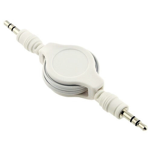 Aux Cable Retractable 3.5mm Adapter Car Stereo Aux-in Audio for Cell Phones gallery