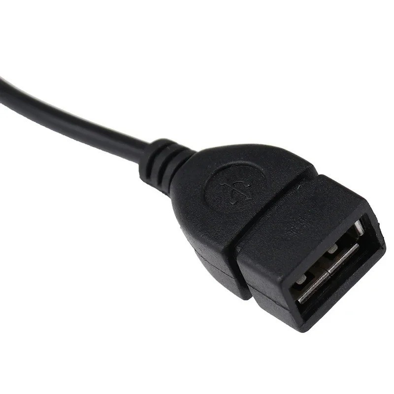 3.5mm AUX Male to USB 2.0 Female OTG Adapter Cable MP3 Music Flash Drive Audio gallery