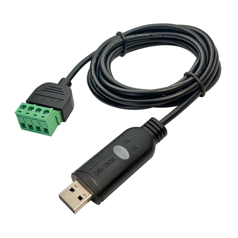 SHU14 USB to RS485 Cable Builtin FTDI Chip Terminal Board 1.8M/5.9FT