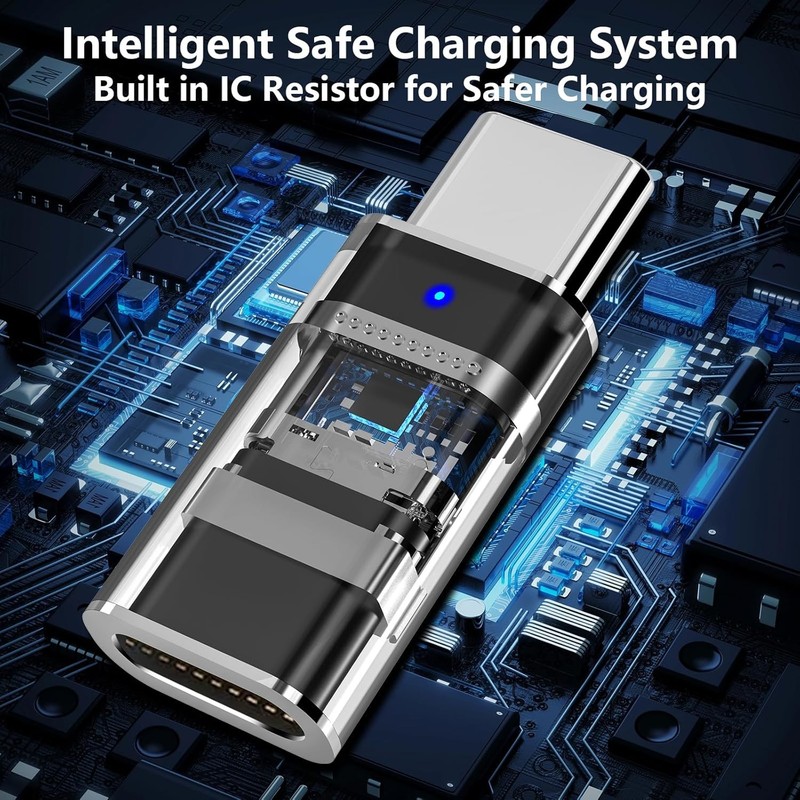 【Apple MFi Certified】Lightning to USB-C Adapter, Stuffcool 4Pack Lightning F gallery