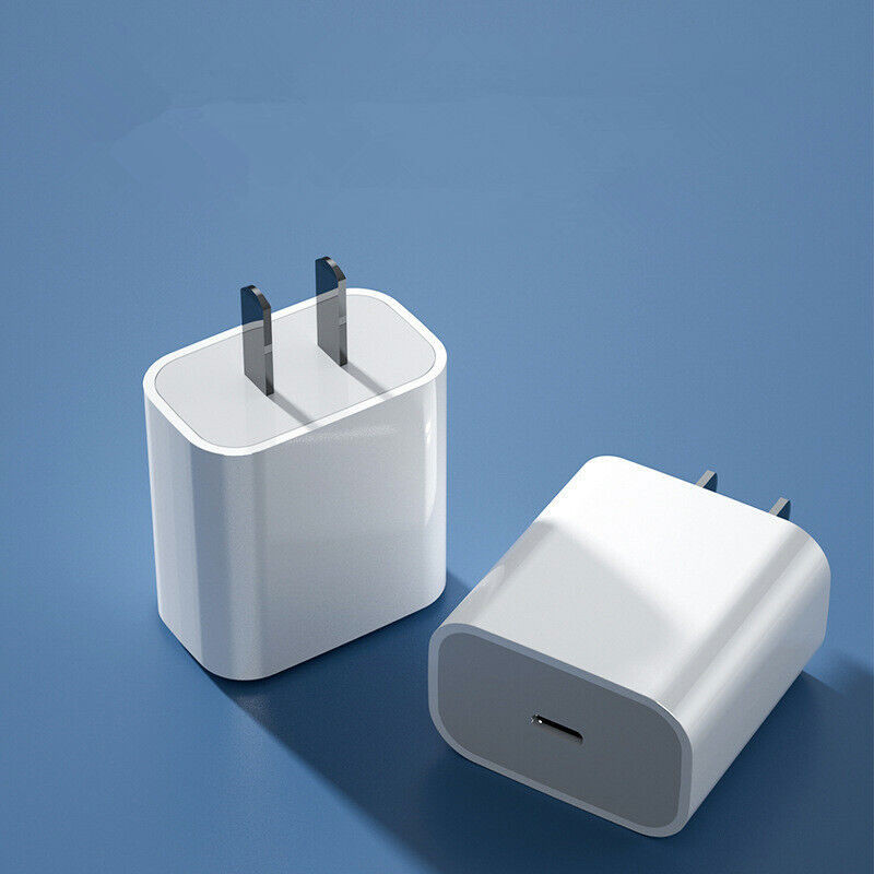 2Pack USB C To USB C Fast Charger For iPhone 17 16 15 Pro Max PD 20W Cube Cable