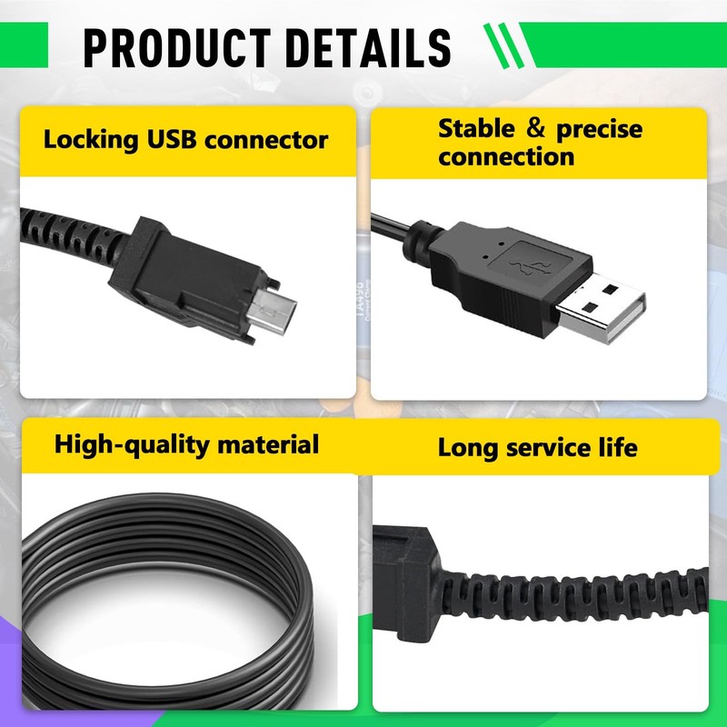 404032 For Nexiq USB Link 2 3 Cable Replacement For Cummins Inline 7 gallery