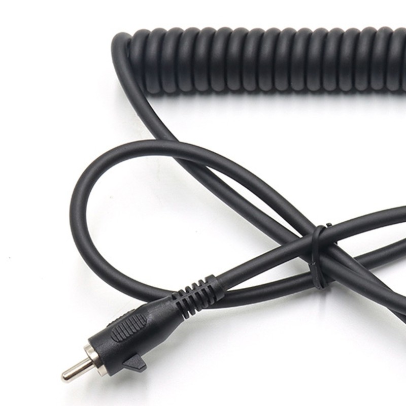 Adjustable Black Matte AV Power Cord Charging Cable For Various Office Devices gallery