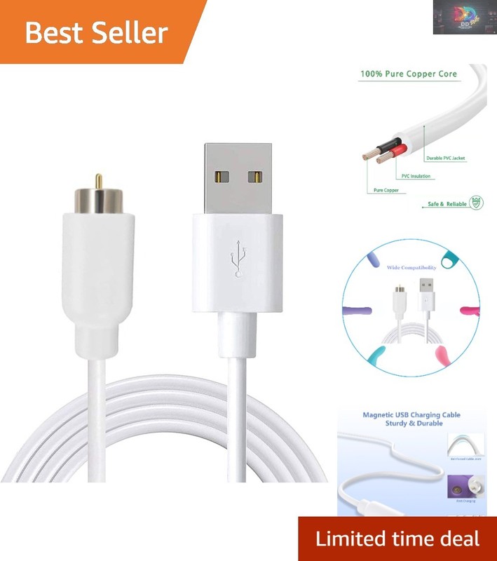 Universal Magnetic USB Charger – 85cm Fast Charging Cable for All Devices