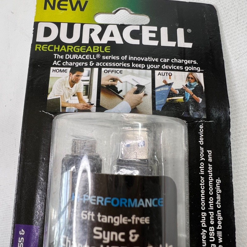 New Duracell PRO440 Micro USB Charge Sync Cable Samsung Galaxy S5 & Note 3 gallery