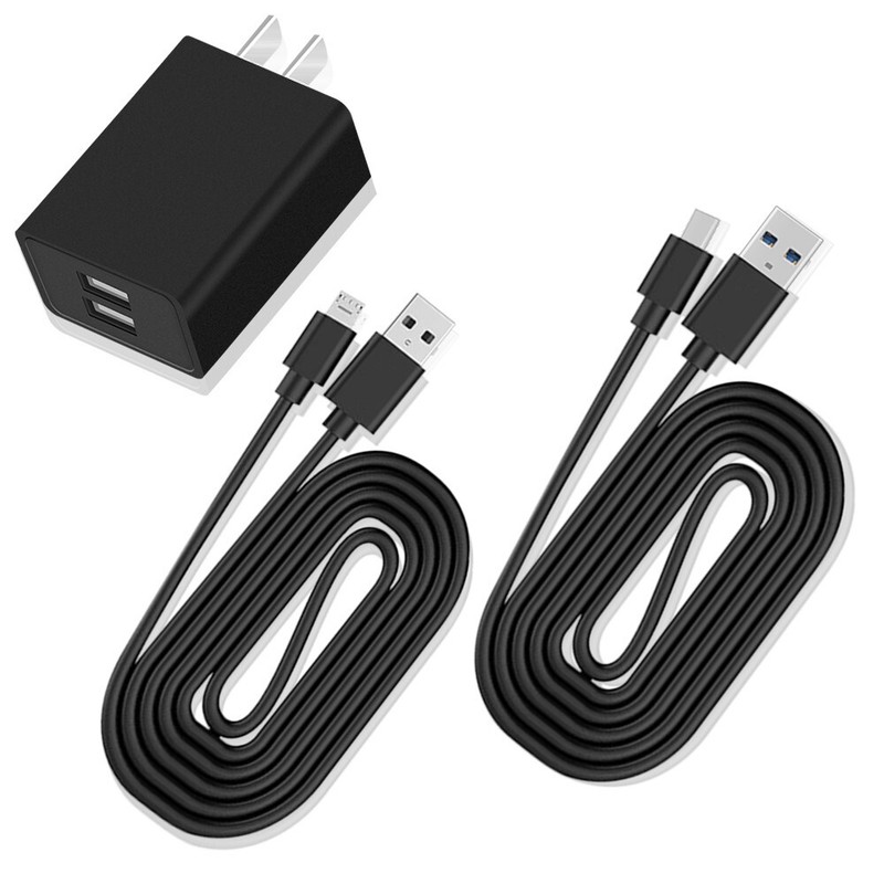 Quick-Acting 2x USB Cable Dual USB Power Adapter Fits Samsung Galaxy S3 Mini USA