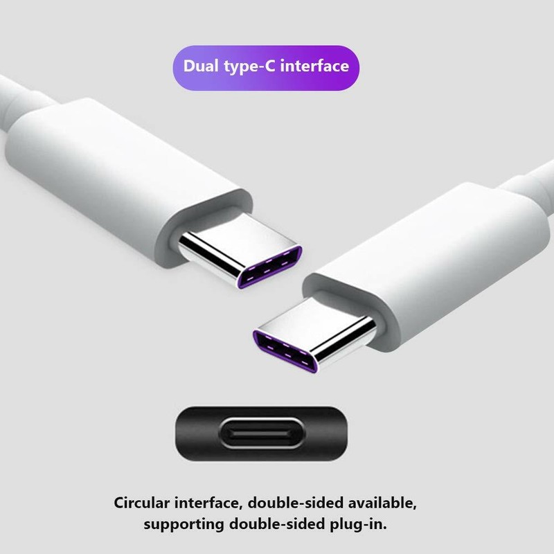USB C to USB C Cable Type C Fast Charger Charging iPad Pro Macbook Samsung Phone gallery