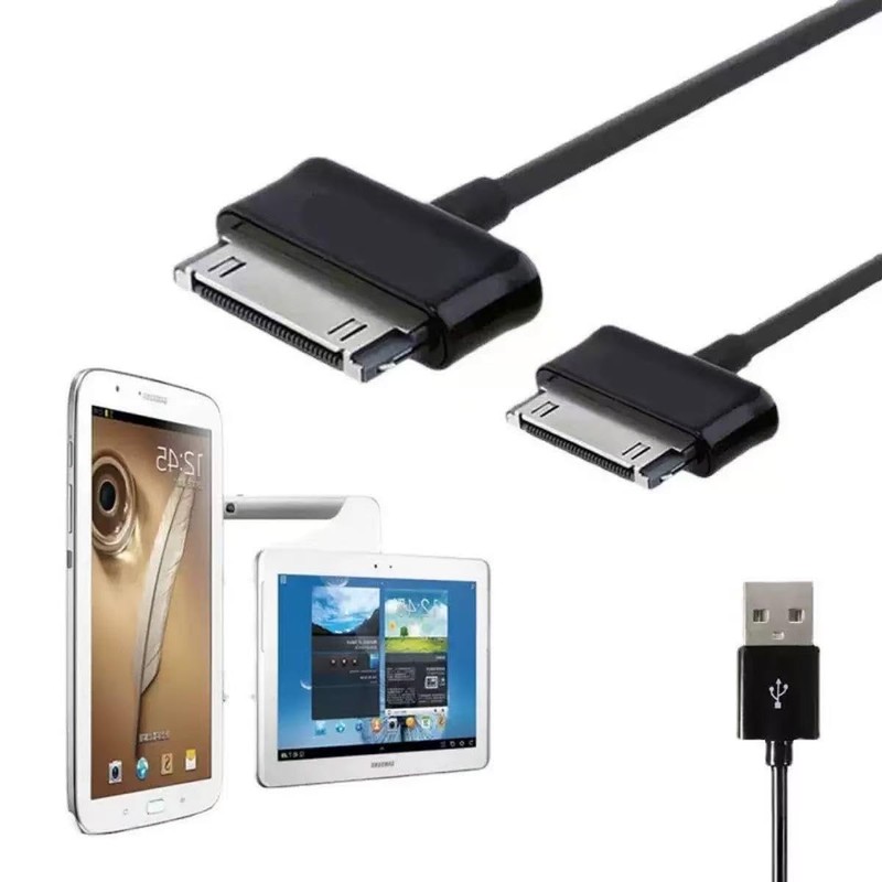 USB to 30 Pin Charger Cable Nylon Braided Charging Cord 3ft USB Sync Charging... gallery