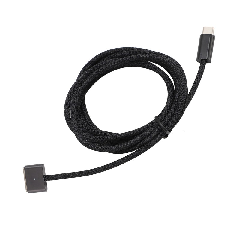 Type C To Magnetic 3 Charging Cable PD 140W Woven USB C Fast Charging Cable XMBS