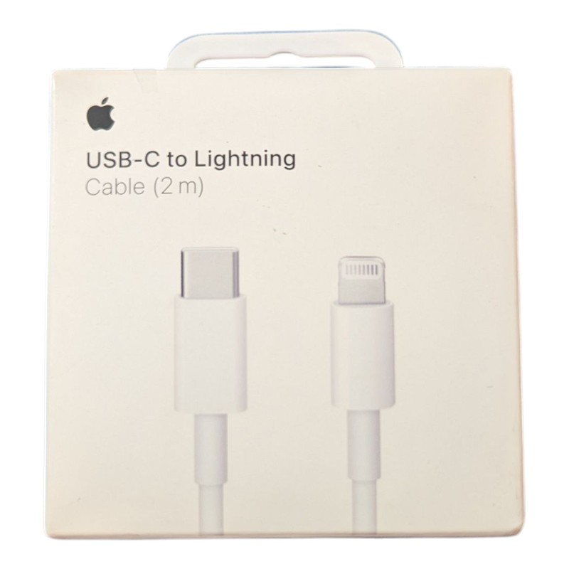 Q3-U Genuine Apple Lighting to USB-C 2m/6.6ft A2441 Cable MW2R3AM/A (Used)