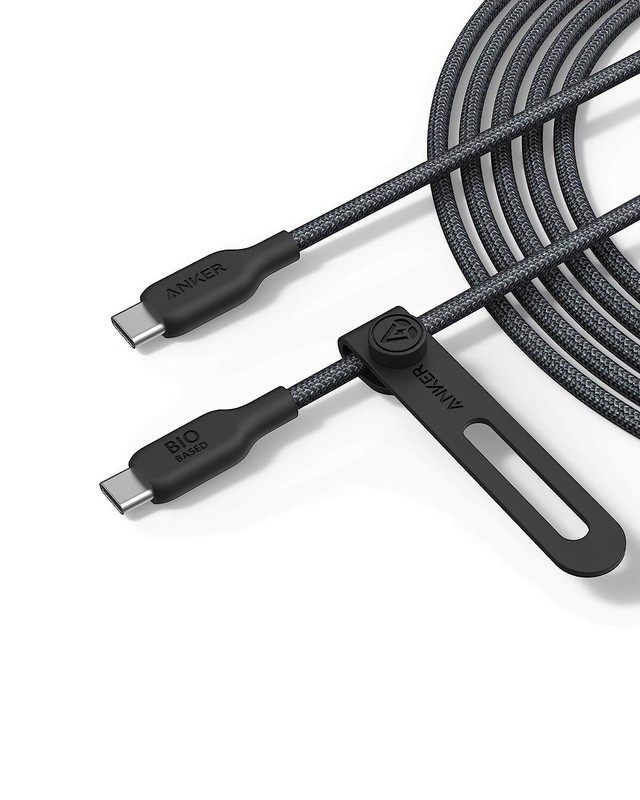 Anker 543 USB C to USB C Cable 240W Charging 10ft Bio-Nylon Cord for MacBook