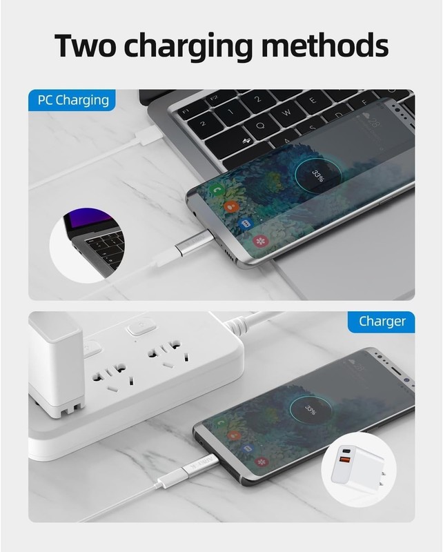 ARKTEK 2-Pack Lighting Adapter to USB-C i OS Lighting (Female) to USB Type C (Ma gallery
