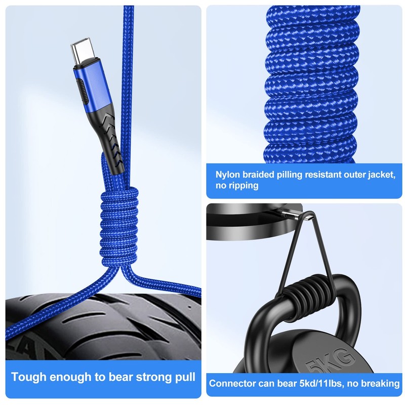 USB Cable, Upgarded 2Pack 3ft Fast Charging USB Charging Cord Cable, 3 Foot C... gallery