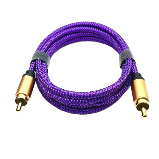 3m Double-head RCA Extension Cables Male To Male Audio TV DVD Amplifier Cable