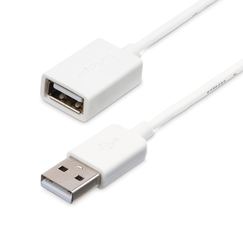 3ft Black USB 2.0 A Male to Female Extension Cord Cable gallery