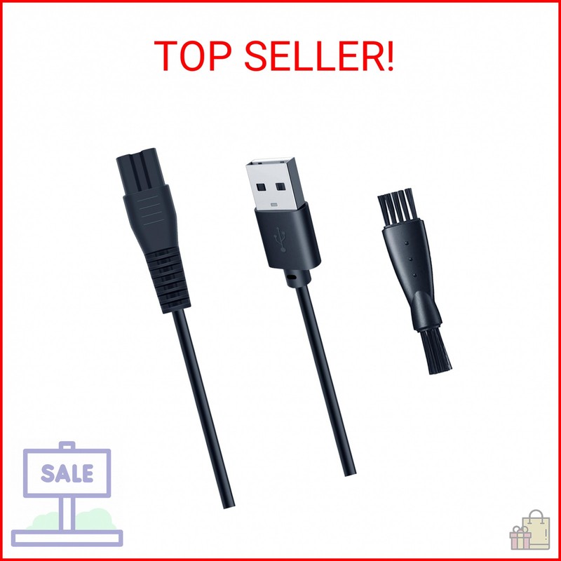 wotdmu Replacement Charger Cable for SHPAVVER GK-1800/RS8993 - USB-A to DC 5V 1A