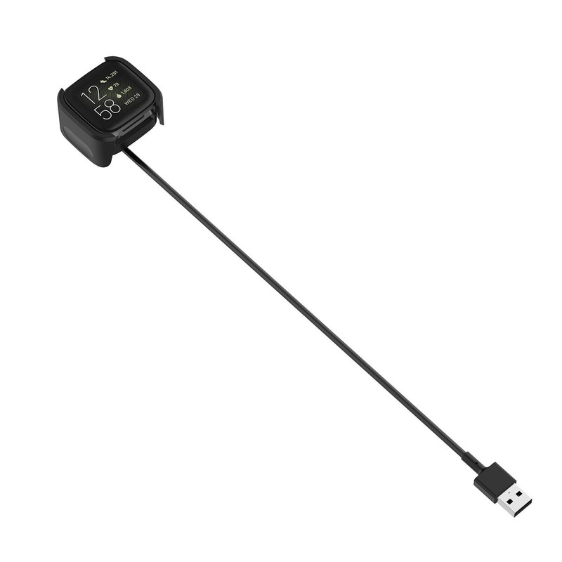 For Fitbit Versa 2 Smart Watch USB Cable Fast Charging Cradle Charger Dock 1M gallery