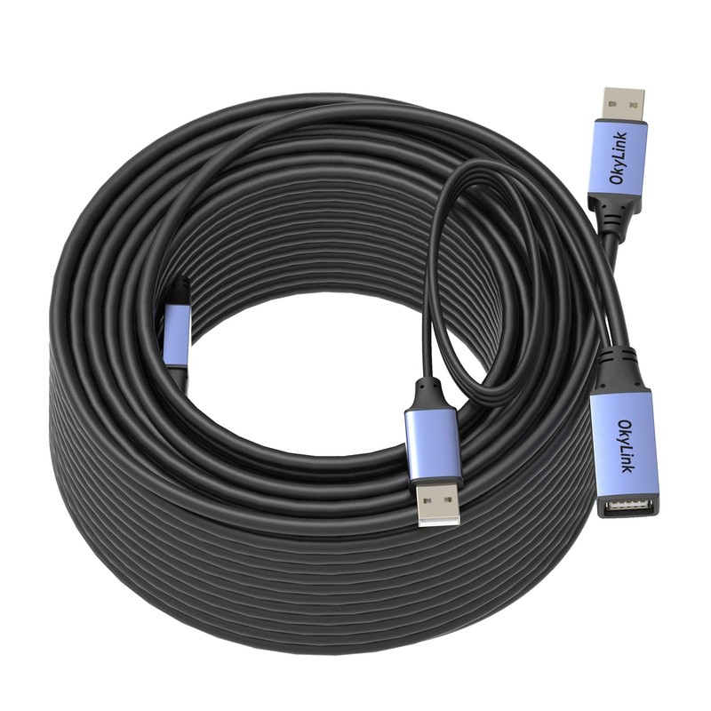 100ft(30M) Active USB 2.0 Extension Cable A Male to A Female 480Mbps for Prin... gallery