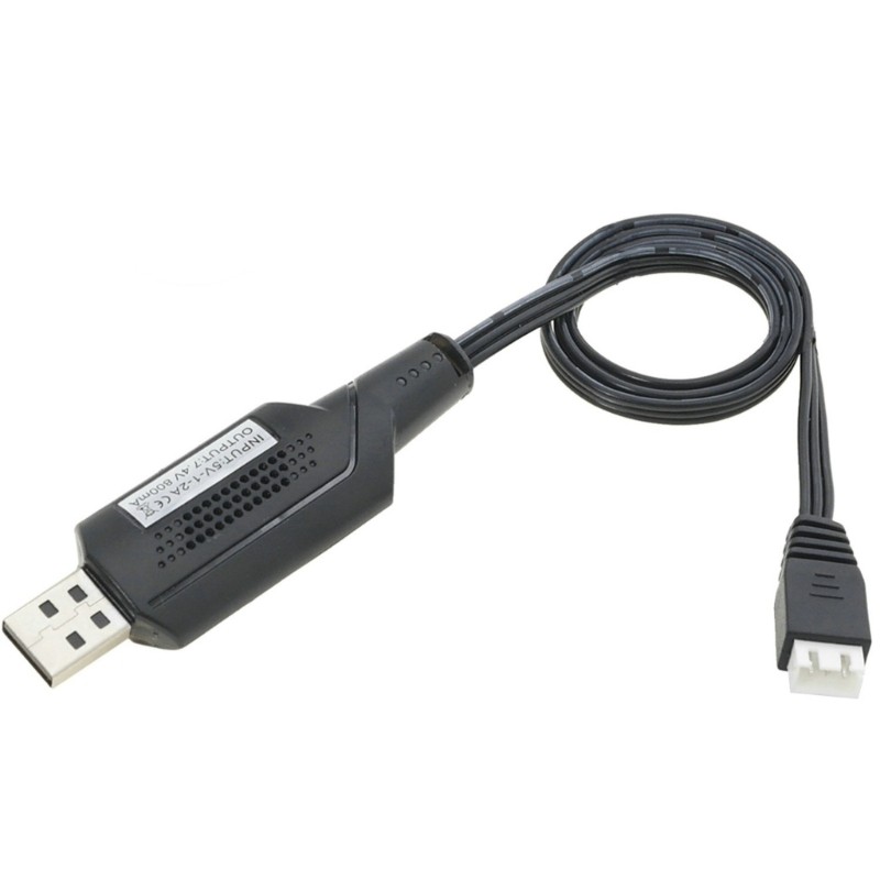 USB Charging Cord USB to XH3P Wire for 7.4V Lithium Batteries in Small Device