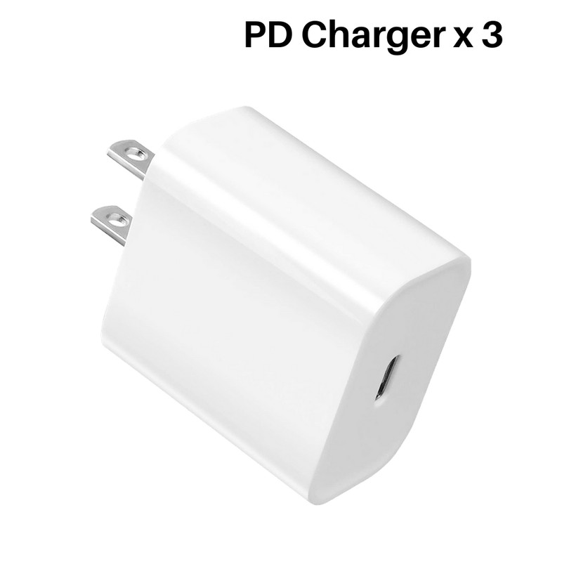 20W Fast Charger PD Cable USB-C Power Adapter For iPhone 14 13 12 11 Pro XS X XR