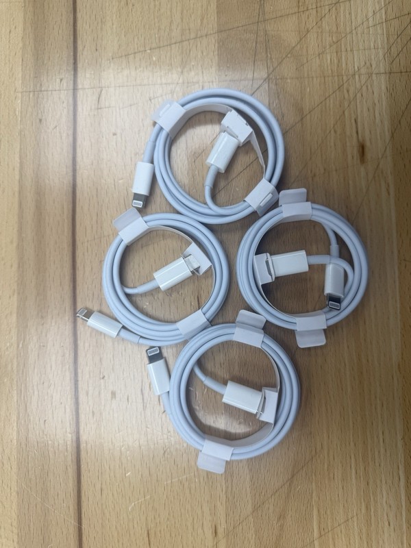 4X Cable de Carga Rápida USB-C 3FT iPhone 14 Pro 11 XS iPad 2021
