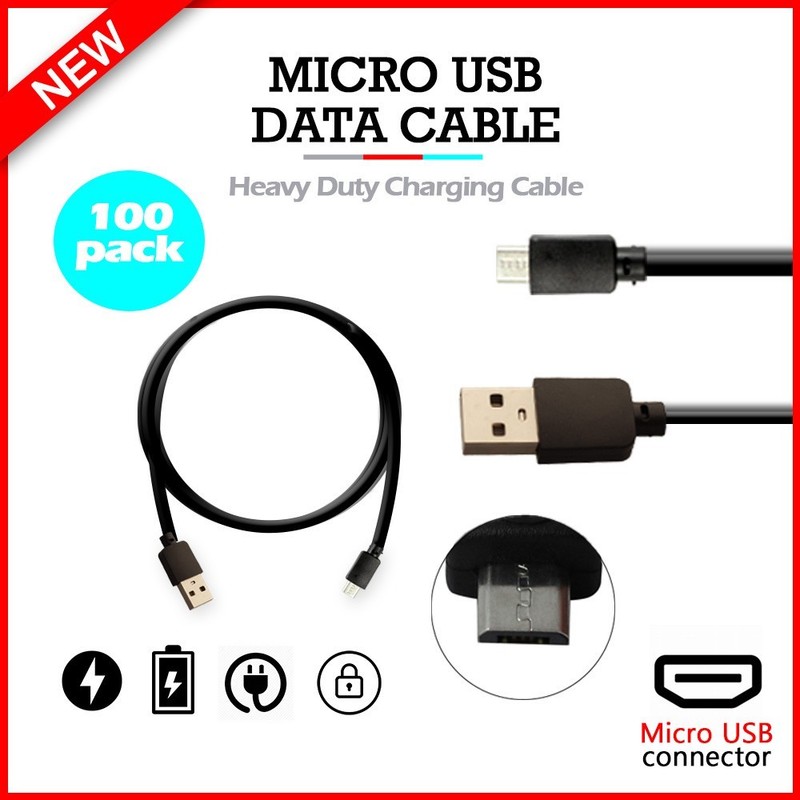 Type-C USB or Micro USB Fast Charger Data Cord Cable For Samsung Android LG Lot