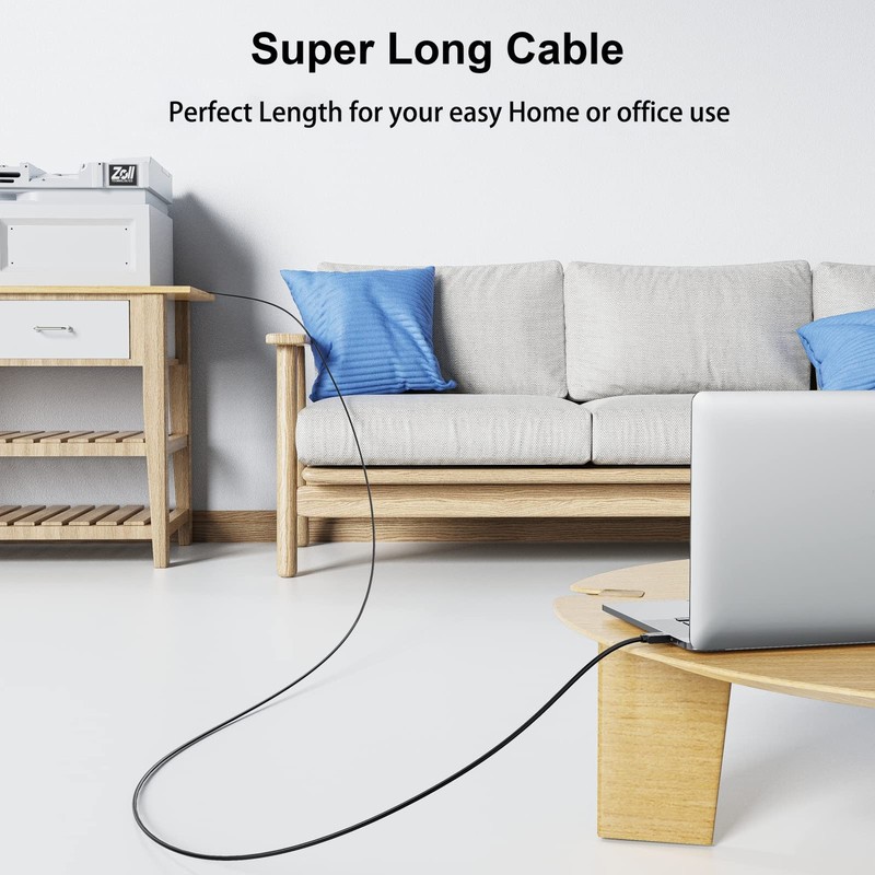 Printer Cable 6 Ft Usb A To Usb B Printer Cable Compatible With Hp Canon Brother gallery