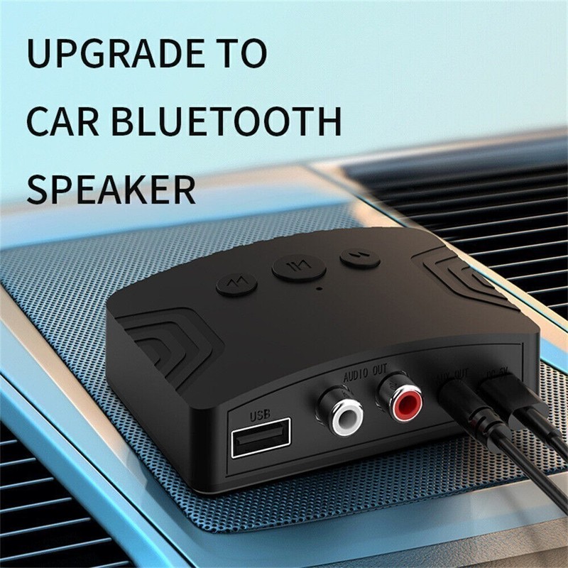 Barrier-Free 10m Transmission Distance Audio Receiver Adapter With Accessories