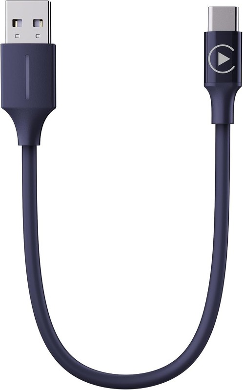 Compact Motorcycle CarPlay Cable – 2-in-1 Charger for Goldwing 2018-2024 gallery