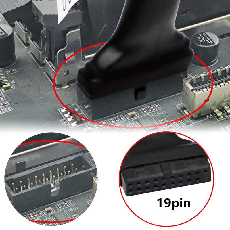 USB 3.0 Header to USB 2.0, USB 3.0 19 Pin Female to USB 2.0 9 Pin Connectors ... gallery
