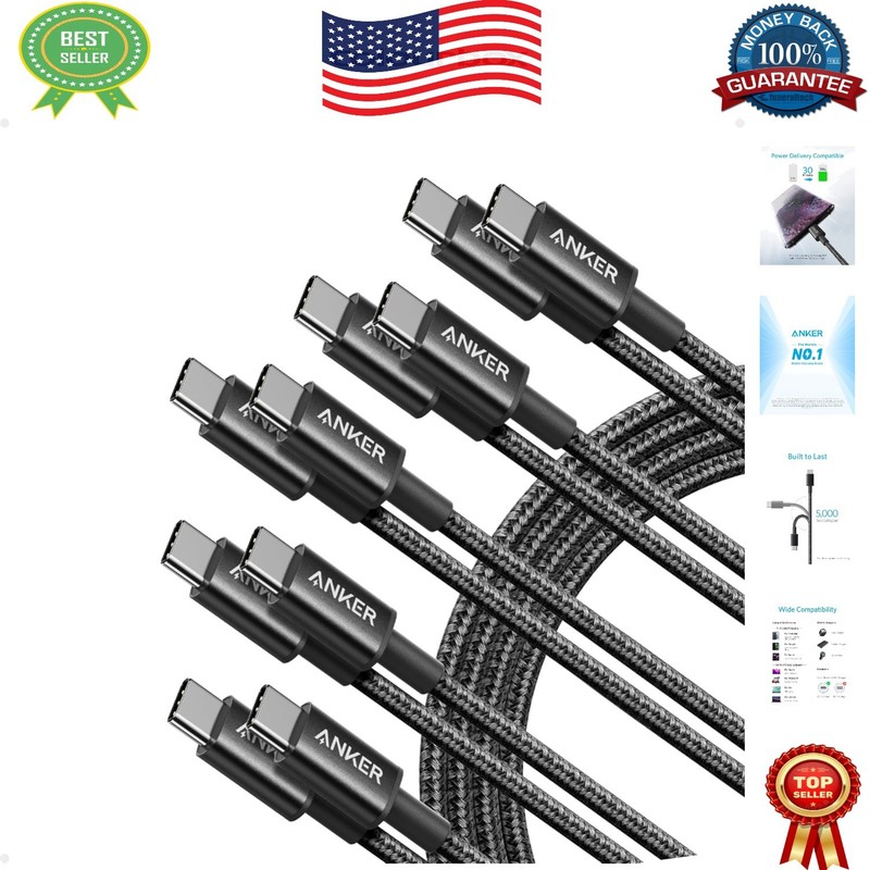 High-Speed 60W USB C to USB C Cable 6FT – MagSafe Design for Modern Devices