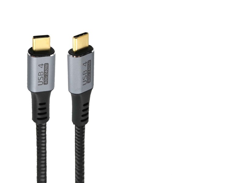 USB 4 Cable 240W for Thunderbolt 4 40Gbps Cable with 8K@60Hz 5K@60Hz or Dual …