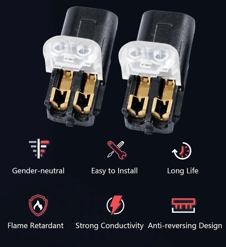 2PCS 20AWG USB A Female Pigtail，0.3M/1FT USB 2.0 Female 2 Pin Bare Wire Open ... gallery