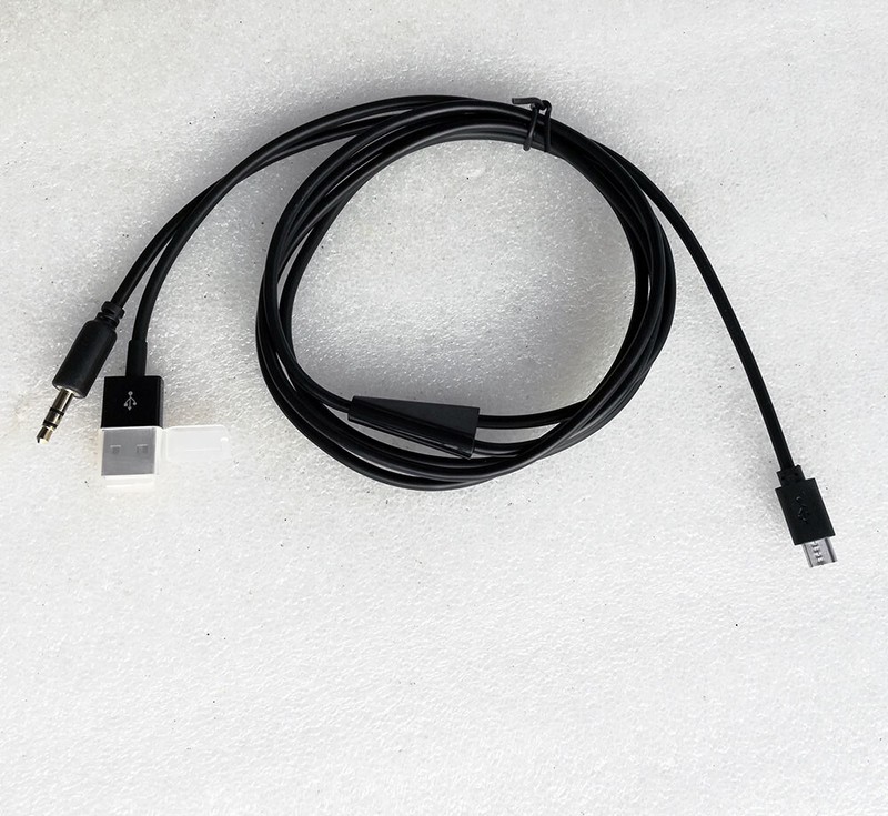 Car AUX Charger Micro 5pin To 3.5mm Stereo Audio USB Cable for Samsung Galaxy S4 gallery
